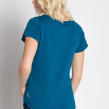 Polly | Women's Anti-Stain Dropped Neckline Tee
