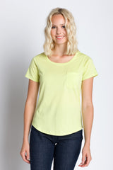 Polly | Women's Anti-Stain Dropped Neckline Tee