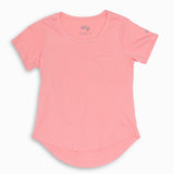 Polly | Women's Anti-Stain Dropped Neckline Tee