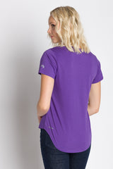 Polly | Women's Anti-Stain Dropped Neckline Tee
