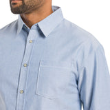 Steward | Men's Long Sleeve Oxford Woven Shirt