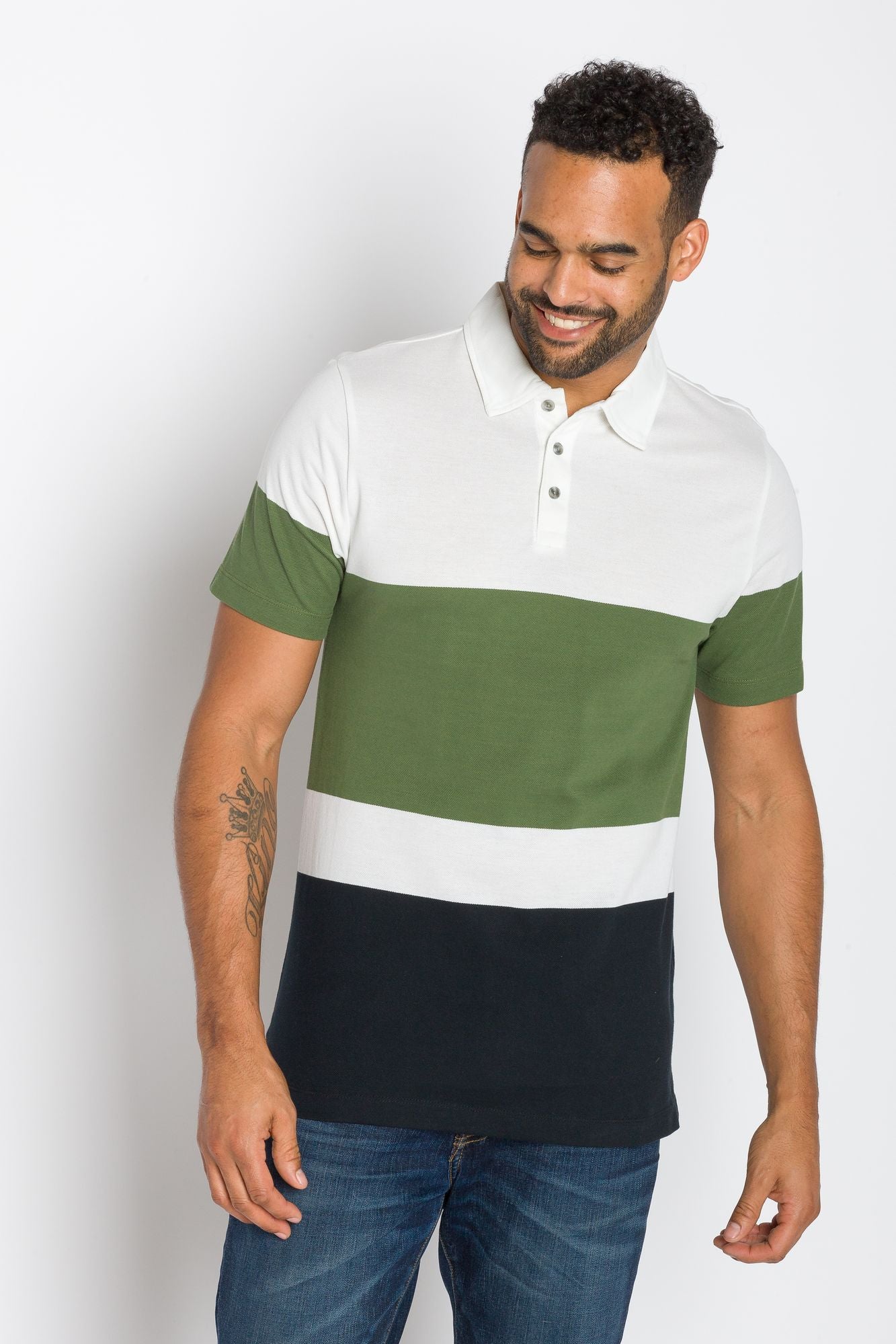 Odessy | Men's Striped Polo