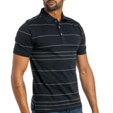 Mariner | Men's Jersey Mesh Striped Polo