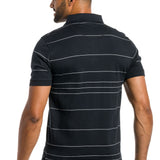Mariner | Men's Jersey Mesh Striped Polo