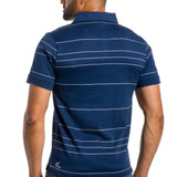 Mariner | Men's Jersey Mesh Striped Polo
