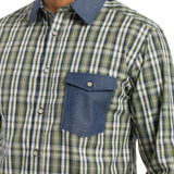 York | Men's Long Sleeve Shirt With Trim
