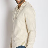 Rain | Men's Plated Knit Hooded Shirt