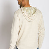 Rain | Men's Plated Knit Hooded Shirt