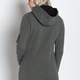 Alice | Women's Full Zip Hooded Long Coat