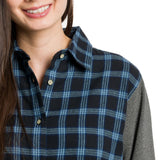 Aria | Women's Long Sleeve Flannel Tunic