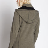 Alice | Women's Full Zip Hooded Long Coat