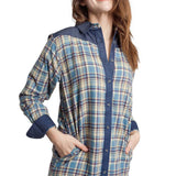 Cara | Women's Flannel Tunic Shirt
