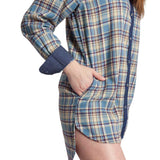 Cara | Women's Flannel Tunic Shirt