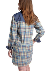 Cara | Women's Flannel Tunic Shirt