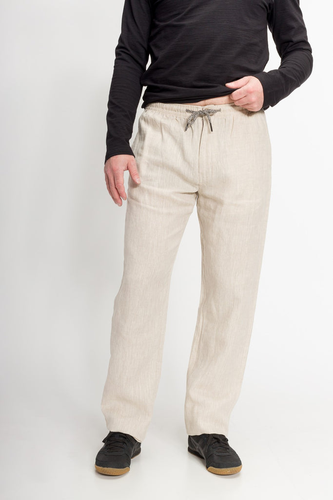 Carter Relaxed | Men's Relaxed Fit Linen Pants