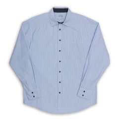 St Tropez | Men's Cotton Pinstripe Button Up Shirt