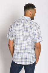 Talbot | Men's Short Sleeve Linen Shirt