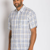 Talbot | Men's Short Sleeve Linen Shirt