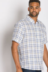 Talbot | Men's Short Sleeve Linen Shirt