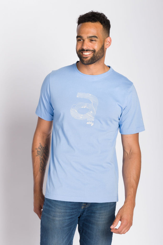 Topographical A | Men's Imprinted T-Shirt