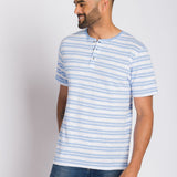 Wayfarer | Men's Short Sleeve Slub Knit Henley