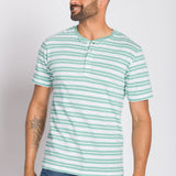 Wayfarer | Men's Short Sleeve Slub Knit Henley