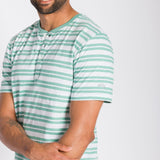 Wayfarer | Men's Short Sleeve Slub Knit Henley