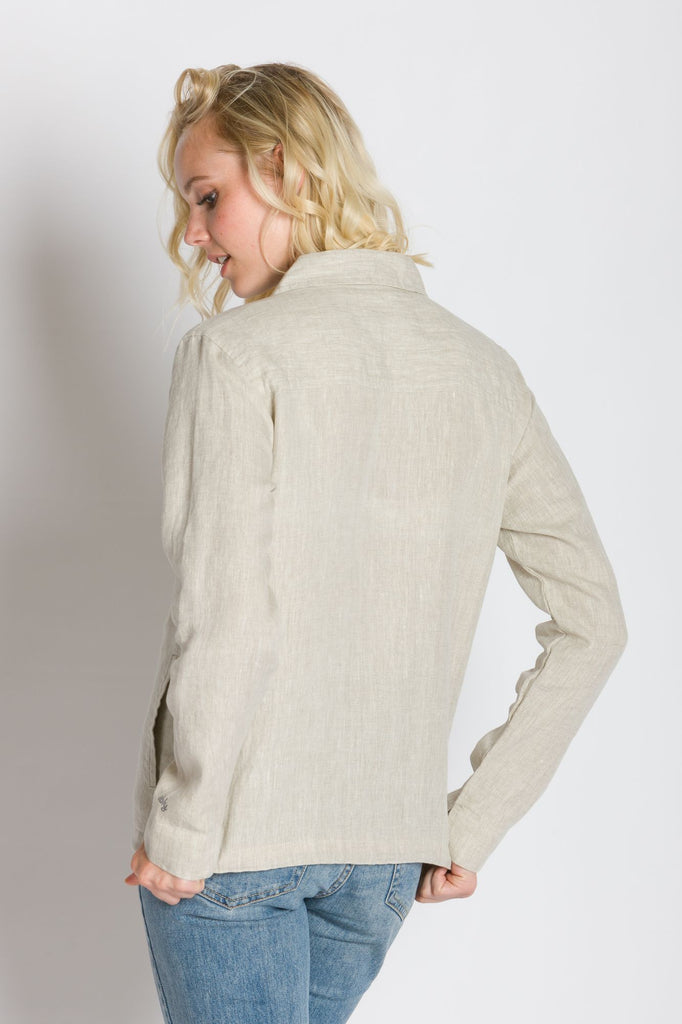 Cora | Women's Linen Woven Jacket