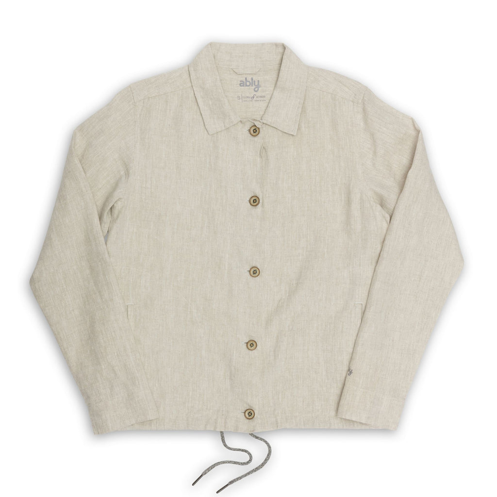 Cora | Women's Linen Woven Jacket