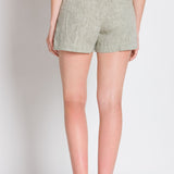 Daniela | Women's Linen Woven Shorts
