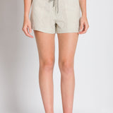 Daniela | Women's Linen Woven Shorts