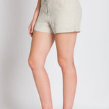 Daniela | Women's Linen Woven Shorts