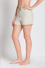 Daniela | Women's Linen Woven Shorts