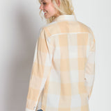 Julie | Women's Long Sleeve Plaid Button Up Shirt