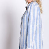 Delora | Women's Long Sleeve Linen Shirt