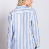 Delora | Women's Long Sleeve Linen Shirt