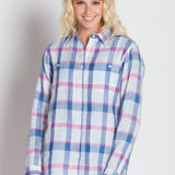 Delora | Women's Long Sleeve Linen Shirt