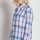 Delora | Women's Long Sleeve Linen Shirt