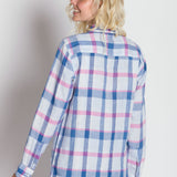 Delora | Women's Long Sleeve Linen Shirt