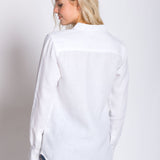 Delora | Women's Long Sleeve Linen Shirt