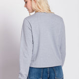 Harper | Women's Crop Top Crewneck Sweatshirt