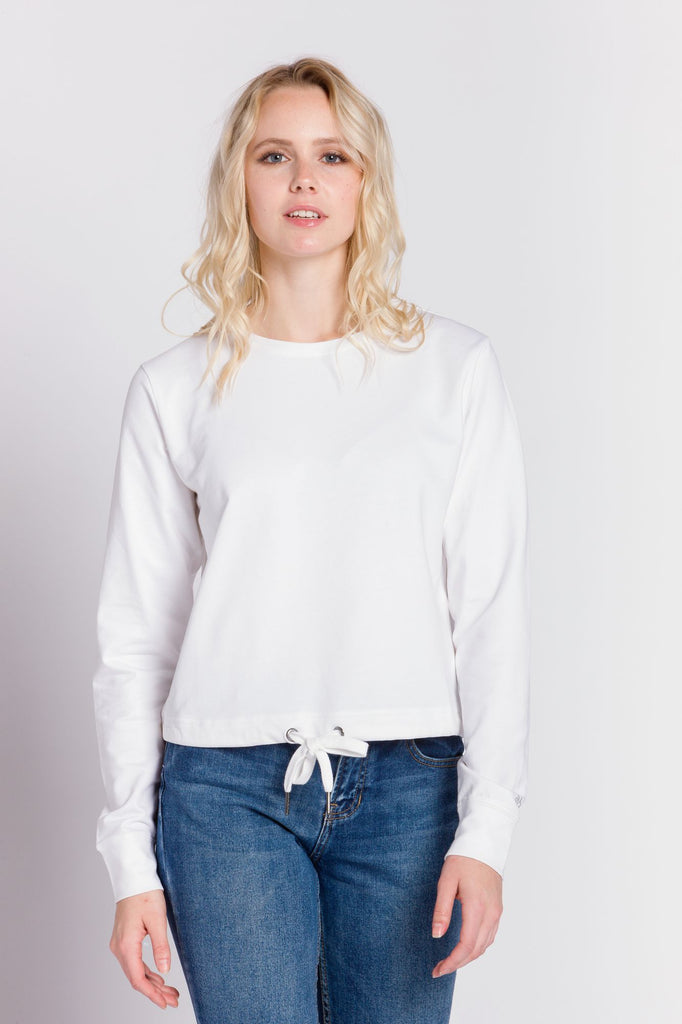 Harper | Women's Crop Top Crewneck Sweatshirt