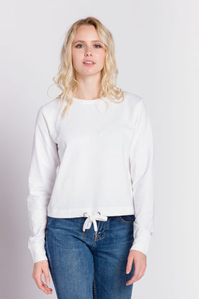 Harper | Women's Crop Top Crewneck Sweatshirt