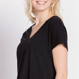 Amy | Women's Knit Short Sleeve Top