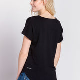 Amy | Women's Knit Short Sleeve Top