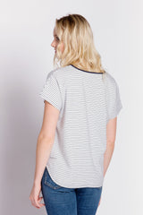 Amy | Women's Knit Short Sleeve Top