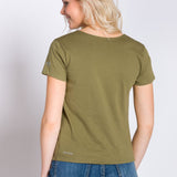 Sadie | Women's Knit Tie Bottom Shirt