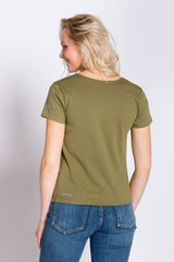 Sadie | Women's Knit Tie Bottom Shirt
