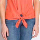 Sadie | Women's Knit Tie Bottom Shirt