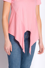 Sadie | Women's Knit Tie Bottom Shirt